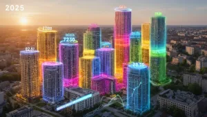 ceny mieszkań warszawa dzielnice 2025